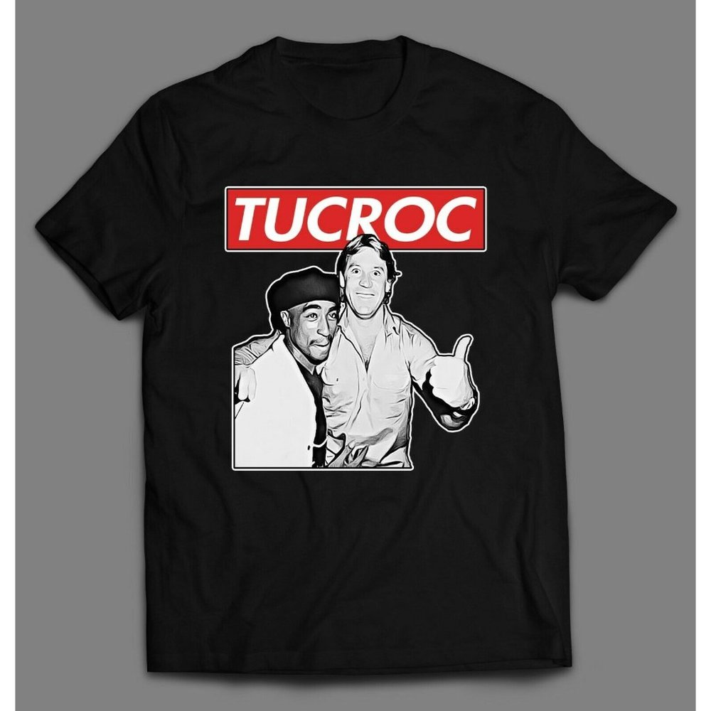 MAKAVELIA X THE CROC HUNTER WEST COAST TUCROC TEE